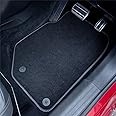 Premium Tufted Carpet Car Mats for Mitsubishi Outlander (2014-2021) PHEV Grey Trim Velour Tailored Upgraded Comfort Enhanced Durability Water-Resistant Anti-Slip Hand-Finished with Clips