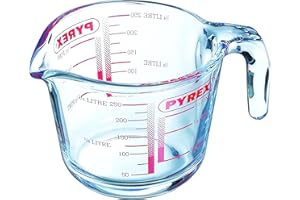 Pyrex - Classic - Broc Mesureur en Verre Borosilicate 0.25 L