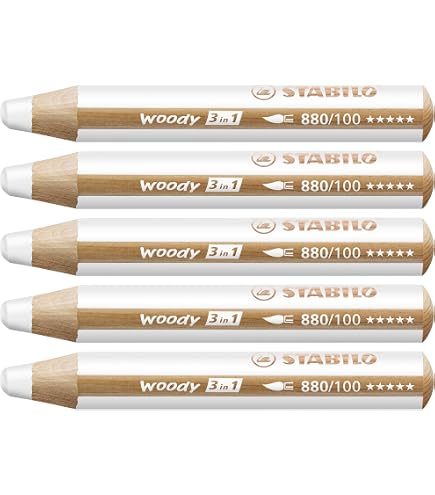 Temperamatite STABILO Per Matite Woody 3 In 1, 2 Pezzi, Lama In Acciaio, Adatto Per Mine Spesse XL