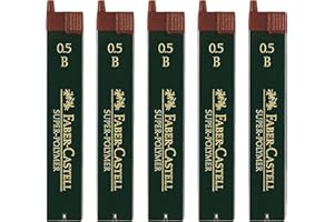 Faber-Castell Mine fini Super-polimeri (0,5 B, quantità 5)