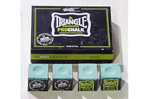 TRIANGLE PRO CHALK 4 x CUBES OF TRIANGLE LIGHT GREEN PRO CHALK FOR THE SERIOUS PLAYER**