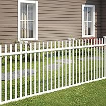 V3 VSPIC フルラインセット 4点セット 正規品保証 ショッパー付き Zippity Burbank Fence Kit 41x44 Inch (2 Panel) No Digging White