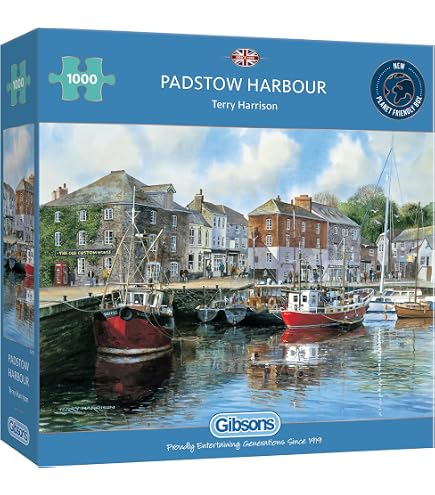 Nostalgic Scene Puzzle Gibsons 1000 Piece Jigsaw Puzzle - The Boating ...