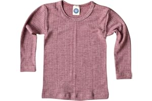 Cosilana, Kinder Unterhemd Langarm, 45% KBA Baumwolle, 35% kbT Wolle, 20% Seide