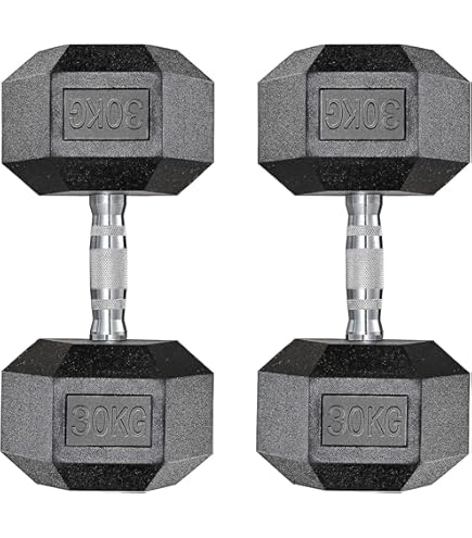 Manubri Antiscivolo Manubri Esagonali Yes4All Con Impugnatura Gomma - Pesi Da 2 A 25 Kg Per Allenamento Manubri 2 Kg - Foto 6