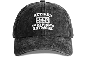 Jeasona Baseball Cap for Dad Grandad Husband Retired Birthday Gifts for Him