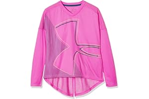 Under Armour Tech - Camiseta de manga larga para niña