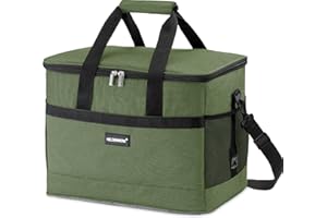 Heldenwerk Borsa termica pieghevole di grandi dimensioni – con capacità raffreddamento fino a 12 ore prova perdite e impermeabile da picnic per