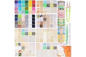 TULADUO Contains Many Natural Elements Clay Beads, Clay Beads for Bracelet Making Kit for Teen Girls, Jewelry Making Kit