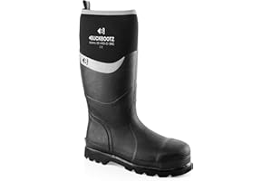 BUCKLER Buckbootz Bbz6000bk Black Safety Wellington Boots