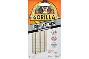 Gorilla 3144001 Tack 56g, White