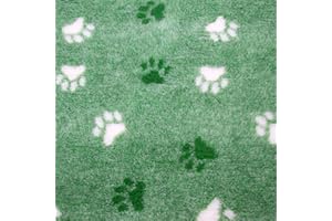 MerryMaple Veterinary Bedding ® Luxury High Density Paws Vet Bed Pro Pet Non Slip Machine Wash HB and Sizes. (50cm x 38cm (20" x 15"), HD Duo Spring Meadow)