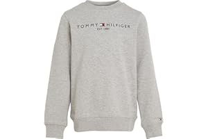 Tommy Hilfiger Sudadera Infantil Unisex Essential Sweatshirt sin Capucha