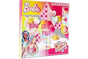 Barbie Advent Calendar, Bath Bombs Advent Calendar 2023 for Christmas, 25 Bath Bombs for Kids Girls, Xmas Gifts for Kids