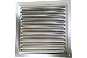 VENTS Grata di metallo con rete anti-insetti, ventilazione, alimentazione d’aria, aerazione
