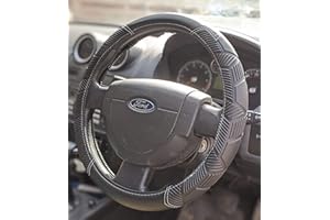 WATERPROOF SEAT COVER CO Car & Van Steering Wheel Cover Round. Durable and Protective Steering Wheel Cover. Heavy Duty.
