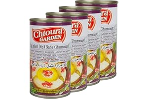 Chtoura Garden - Baba Ghannoush Aubergine Puree with Sesame Cream Set of 4 x 370 g