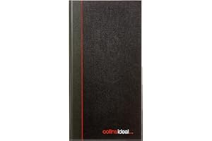 Collins Ideal Cash Book - Libro contable (192 p), negro