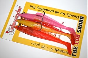 Sidewinder The Cod Squad 6"-25grm- sandeels pack of 3
