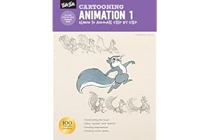 WALTER FOSTER PUBLISHING Cartooning: Animation 1 with Preston Blair: Learn to animate step by step (How to Draw & Paint)