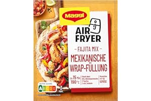 ‎MAGGI MAGGI Airfryer Mexikanische Wrap-Füllung - Fajita Mix, 1er Pack (1 x 27g)