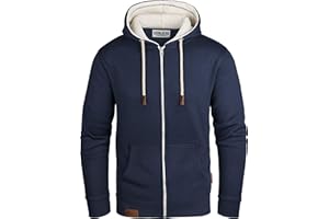 Grin&Bear Męska kurtka z kapturem | bluza z kapturem z polarową stroną wewnętrzną | GEC490