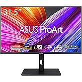 ASUS ProArt Display PA328QV Professional Monitor – 31.5-inch, IPS, WQHD (2560 x 1440), 100% sRGB, 100% Rec.709, Color Accurac
