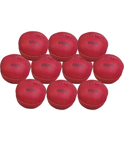 TRENAS Balles D'Athlétisme – Schlagball 80 G Et Wurfball 200 G, Cuir Hydrofuge, Non-Sautantes