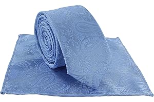 Michelsons of London Boys Tonal Paisley Tie & Pocket Square Set