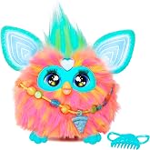 Furby Mercan Rengi Etkileşimli Pel&uuml;ş Oyuncak | 15 Moda Aksesuarı Dahil | Sesle Etkinleşen Animatronik | 6 Yaş ve &Uuml;zeri Kız ve