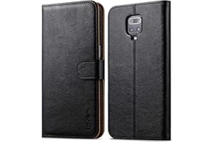 Lanhiem Cover XiaoMi RedMi Note 9 Pro,Cover a Libro RedMi Note 9S Magnetica,Custodia in Pelle Note 9 Pro,Flip Libro Silicone TPU Bumper Portafoglio Skin Morbida Fondina Antiurto Caso per Note 9S