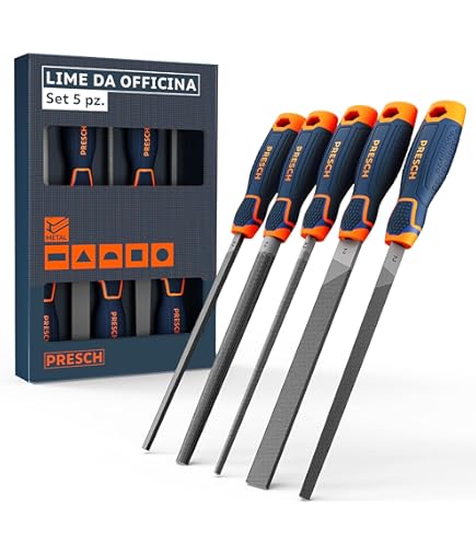 Lima Rotonda HAZET 2120-8 - Professionale, Lunghezza 200 Mm, Per Lavori Di Precisione - Foto 2