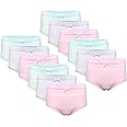 Daisy Dreamer 12 Pack Ladies Briefs Maxi, 100% Cotton Full Comfort Fit Underwear, Size 10-24