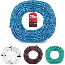 Corda Elastica Magma 50m - Diametro 8mm, Resistente, Per Piscine, Campeggio E Fissaggi