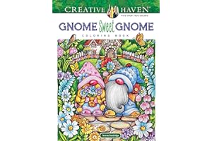 Creative Haven Gnome Sweet Gnome Coloring Book