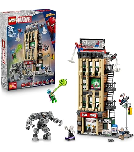 Lego Spider-Man: Daily Bugle Showdown - 76005 : Amazon.co.uk: Toys
