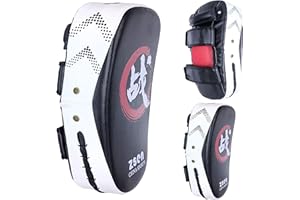 Paos, Pao de Boxe, Boxe Thai, Bouclier, Bouclier Frappe,Bouclier de Frappe en Cuir PU 39x19x9cm, pour entraînement de Boxe Tækwondo Muay Thai Sanda etc（Célibataire）