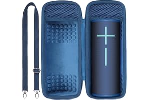 Lebakort Hart Tasche Hülle Etui für Ultimate Ears Megaboom 4 / Megaboom 3 -Lautsprecher (Blau)