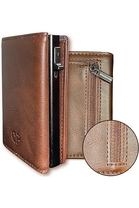 Billetera Minimalista Cartera Metalica Hombre Amazon Carteras Para