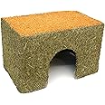 Rosewood Naturals Large Carrot Cottage for Small Animals - Edible Toy, Hay House, Den and Hideout for Rabbits, Guinea Pigs and Chinchillas