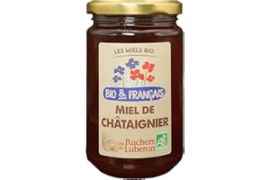 Les Ruchers du Luberon - Miel Bio & Français 400 g - Chataignier