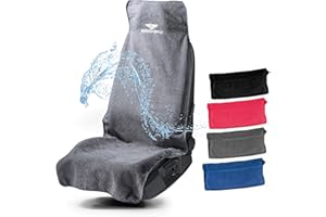 Walser Housse de siège Multicover, Housse de siège Auto Universelle, Housse de siège Auto Lavable Gris