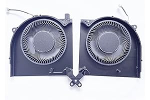 ANNESA Fleshy Leaf New CPU+GPU Cooling Fan Replacement for Lenovo Legion R9000P Y9000P 2021H 16-inch Gaming Notebook Series 5H40S20280 5H40S20277 DFSAL12E064860 FNKD DFSAL12E164860 FNKF DC10V