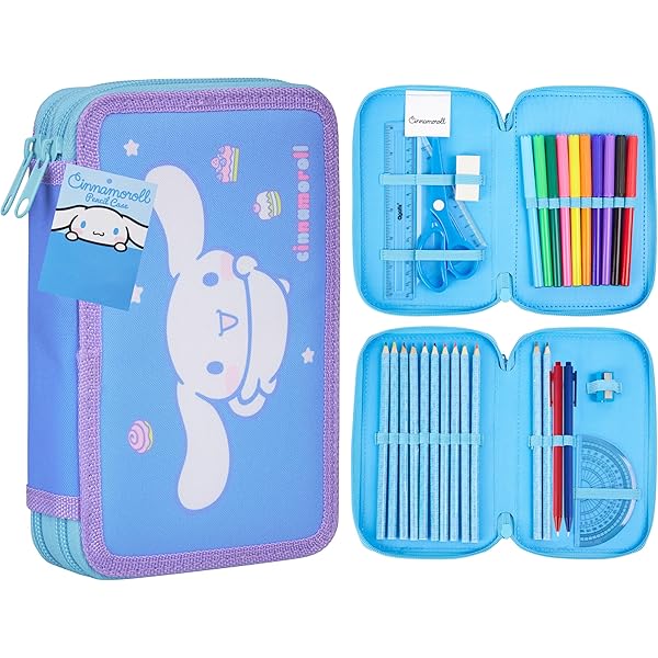 Roffatide Zaino con stampa anime Cinnamoroll casual, da lavoro, per laptop, escursioni, viaggi, 43 cm, nero, Cinnamorol a
