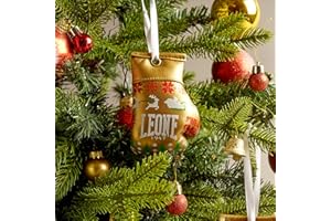 LEONE 1947, Mini guanto Xmas, Unisex - Adulto, oro, Taglia Unica, AC23X