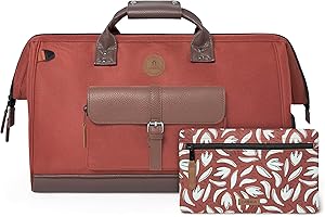 CABAÏA CABAIA - Sac de Voyage Duffle Adventurer San Cristobal 40L - Compatible Bagage Cabine 45x30x29 - Déperlant & Certifié Vegan - 2 Poches - Compartiment à Chaussures - Sac Week-End, Sac de Sport