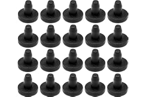 cyclingcolors 20x inserto tappo chiusura plastica nero Ø16mm x 6.5mm coprivite cappuccio mobili rotondo tubo piedini gambe