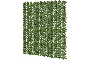 Mantigositeen konstgjord murgröna, sötpotatisblad, häck, insynsskydd, murgröna, integritetsskydd, 100 x 300 cm, insynsskydd s