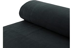NADELTRAUM Polar Fleece Stoff Antipilling einfarbig anthrazit - Meterware ab 25 cm x 150 cm - Stoff zum Nähen