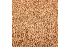 Gr8 Home Luxury Carpet Tiles Heavy Duty 20 Piece 5SQM Commercial Office Shop Floor Retail Flooring 50 x 50cm [Brown]